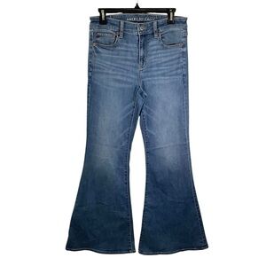 American Eagle Outfitters Women's Festival Flare Denim Jeans